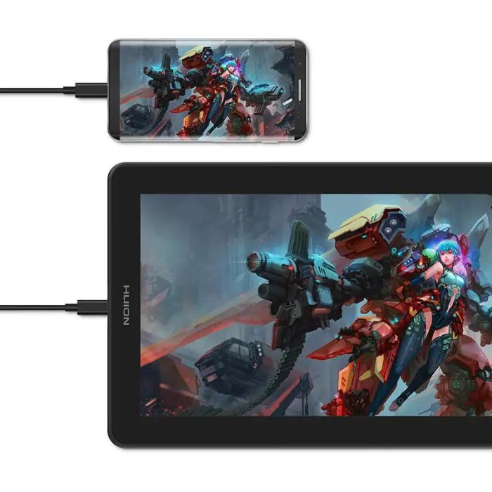 Графічний монітор Huion 13,3" Kamvas 13, USB-C, чорний