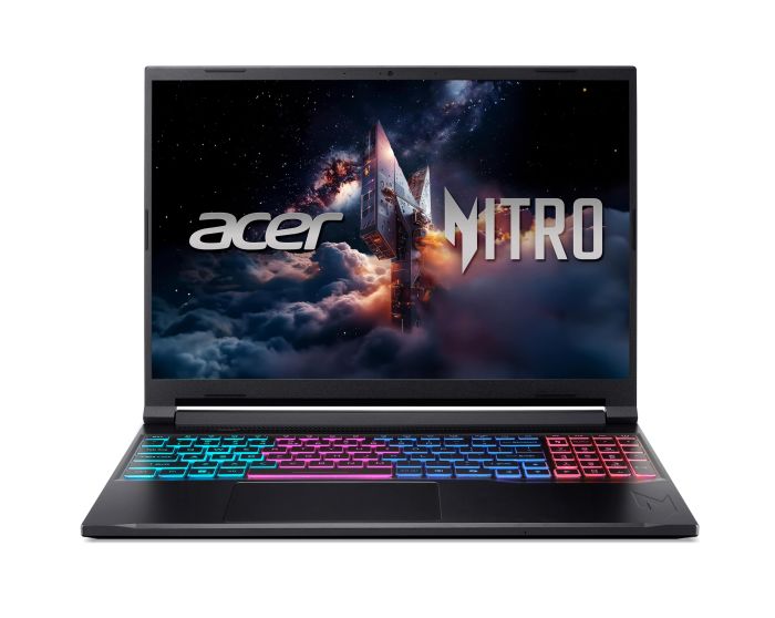 Ноутбук Acer Nitro V 16S ANV16S-41 16" WUXGA IPS, AMD R5-240, 32GB, F1TB, NVD5060-8, Lin, черный