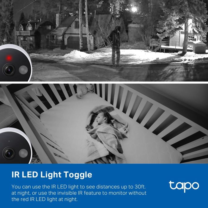 IP-Камера TP-LINK Tapo C120 2K N300 microSD motion detection