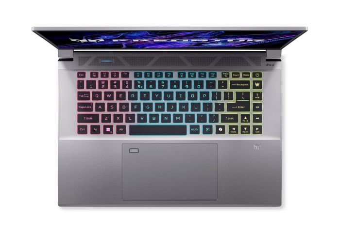 Acer Notebook Predator Triton Neo 16 PTN16-51 16" WQXGA, Intel U9-185H, 32GB, F1TB, NVD4060-8, Lin, silver
