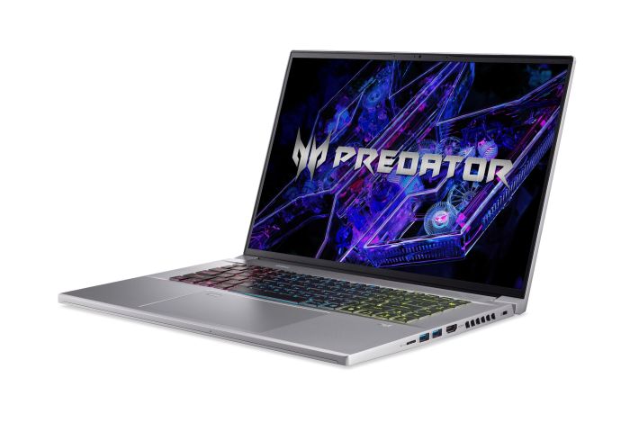 Acer Notebook Predator Triton Neo 16 PTN16-51 16" WQXGA, Intel U7-155H, 16GB, F1TB, NVD4060-8, Lin, silver
