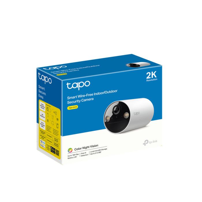 IP-Камера TP-LINK Tapo C410 3MP N300 microSD motion detection. внешняя/внутр
