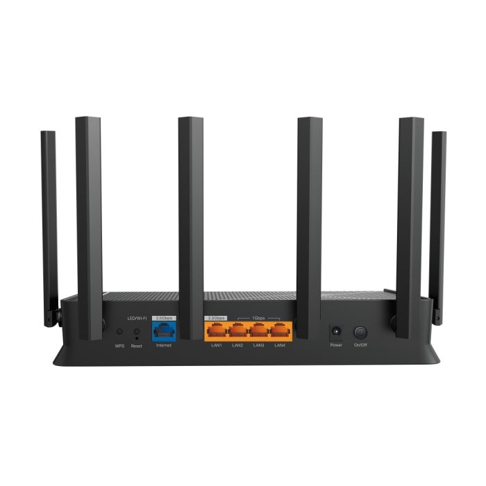 Маршрутизатор TP-LINK Archer BE400 BE6500, 3xGE LAN, 1x2.5GE LAN, 1x2.5GE WAN, 1xUSB3.0 MESH
