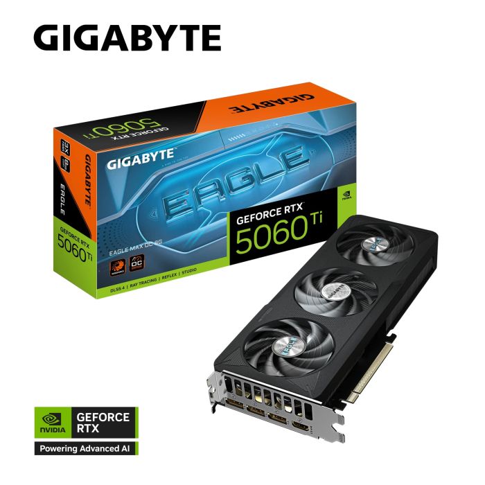 GIGABYTE Graphic Adapter GeForce RTX 5060 Ti 8GB GDDR7 EAGLE MAX OC