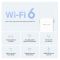 Розширювач покриття WiFi MERCUSYS  AX1500, 1хGE LAN Mercusys ME60X