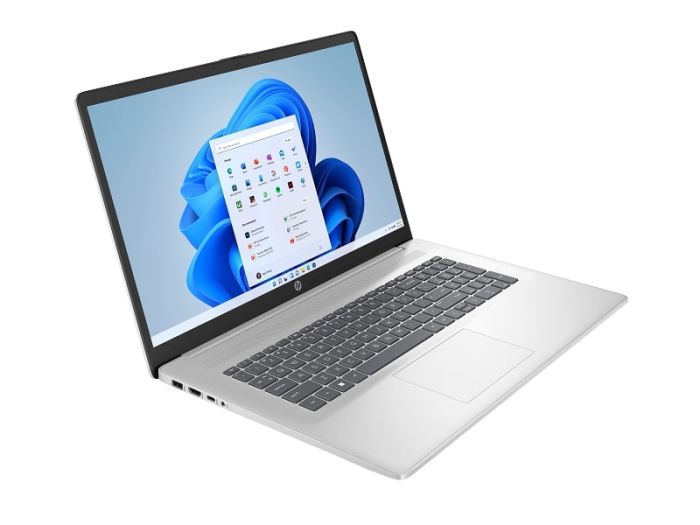 HP Notebook 17-cn4049ua 17.3" FHD IPS AG, Intel 3-100U, 16GB, F512GB, UMA, Win11, silver