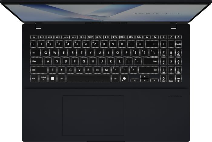 Ноутбук ASUS Vivobook 16 M1607GA-MB009 16" WUXGA IPS, AMD AI 7 445, 16GB, F512GB, UMA, NoOS, Блакитний