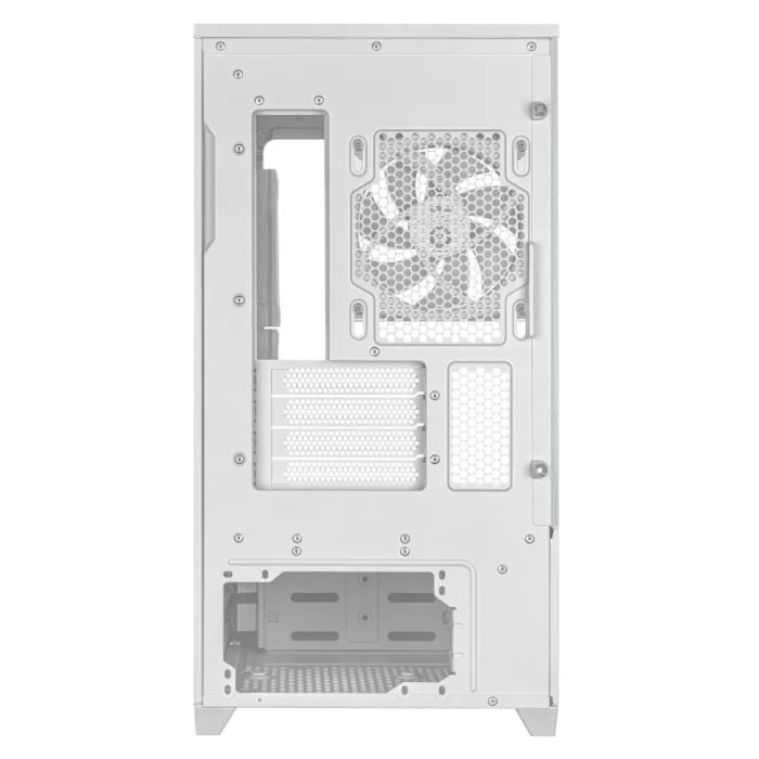 Prime AP202 Tempered Glas, without PSU, 2xUSB3.2, 1xUSB Type-C, Tempered Glass side, mATX, WHITE ASUS 90DC00P3-B19000