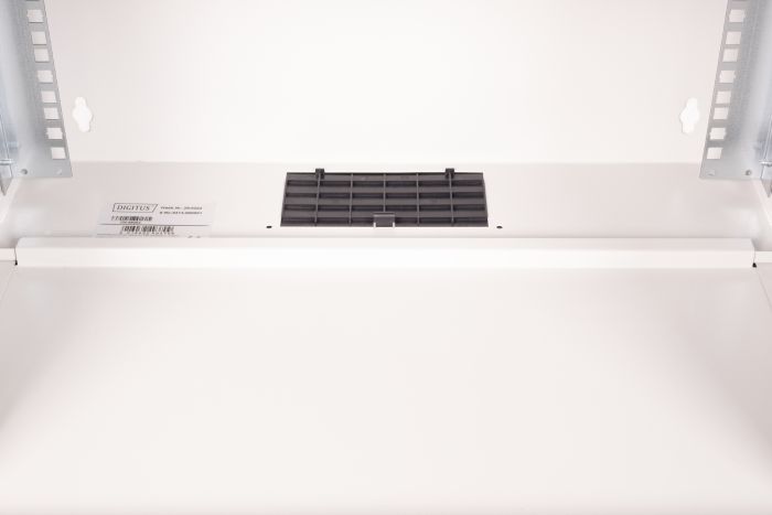 Шафа DIGITUS 19", 7U, SOHO PRO, металеві перфоровані двері, 540x400 мм, 60кг максимально, сіра