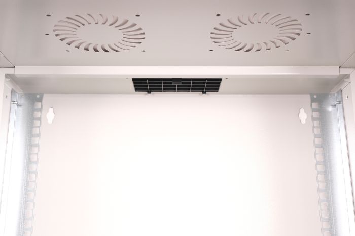 Шафа DIGITUS 19", 7U, SOHO PRO, металеві перфоровані двері, 540x400 мм, 60кг максимально, сіра