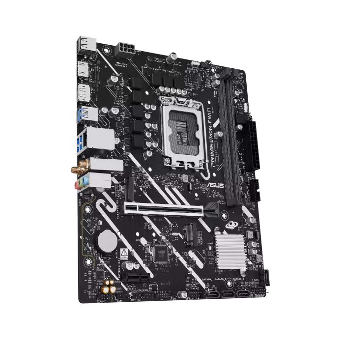 Материнcкая плата ASUS PRIME B760M-F WIFI s1700 B760 2xDDR5 M.2 HDMI DP Wi-Fi BT mATX
