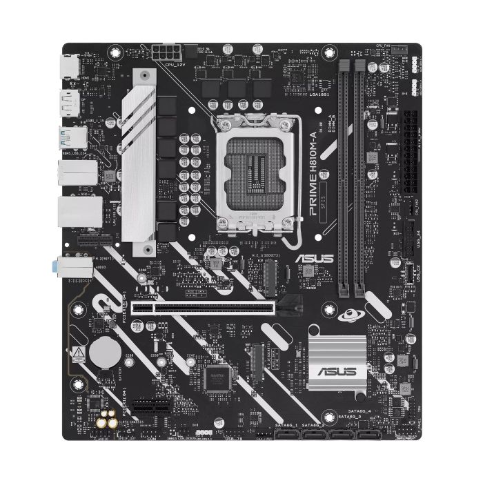 ASUS Motherboard PRIME H810M-A-CSM s1851 H810 2xDDR5 M.2 HDMI DP ATX