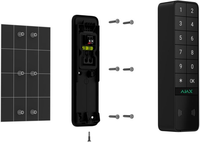 Ajax KeyPad Outdoor Jeweller wireless outdoor keypad, black