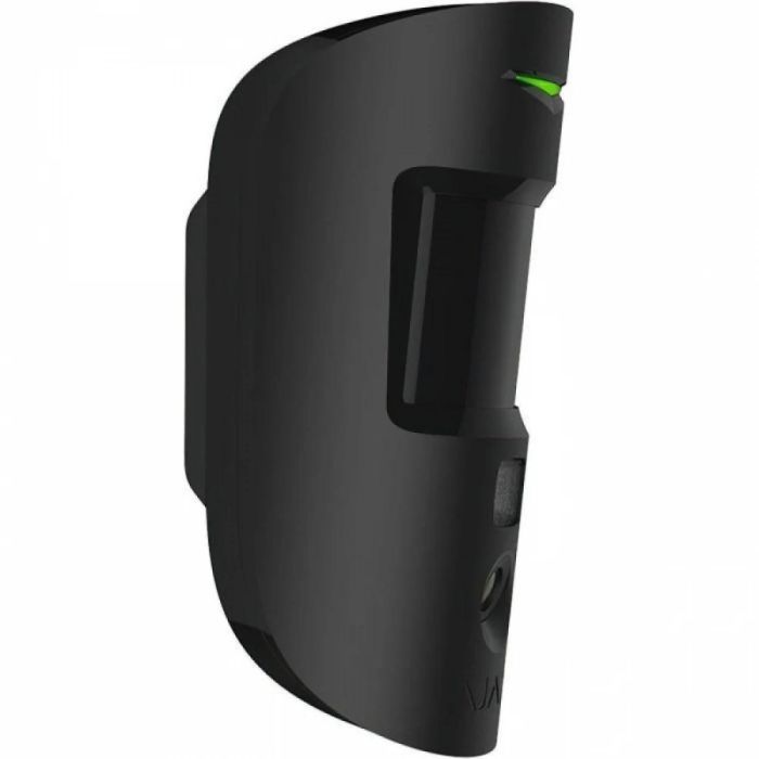 Wireless Motion Detector with Camera, enhanced photo capture and on-demand photo, Ajax HDR MotionCam PhOD black, Jeweller, black