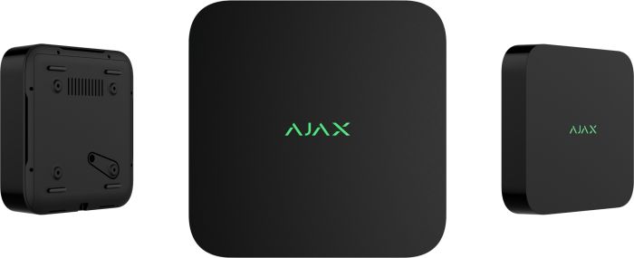 Network Video Recorder Ajax NVR DC black, 16 channels, 12V, black