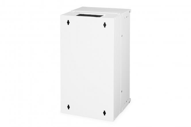 Шафа DIGITUS 10", 12U, SOHO PRO, скляні двері, 315x300 мм, 30кг максимально, сіра