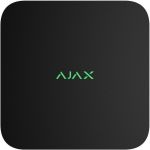 Мережевий відеореєстратор Ajax NVR DC black, 8 каналів, 12V, чорний