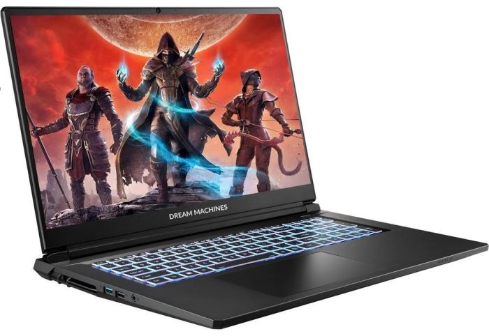 Dream Machines Notebook RT5060-17 17.3FHD IPS, AMD AI 7 350, 32GB, F1TB, NVD5060-8, DOS, black