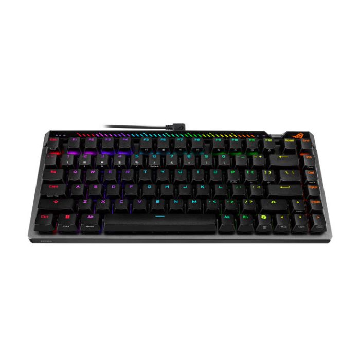 Клавіатура механічна ASUS ROG Falchion Ace 75 HE, 83key, HFX  V2 Magnetic Switches, USB-A, EN, RGB, чорний