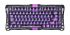 Клавіатура механічна GravaStar Mercury V75 Lite 80keys, Magnetic Blackcore, USB-A, RGB, Transparent Black
