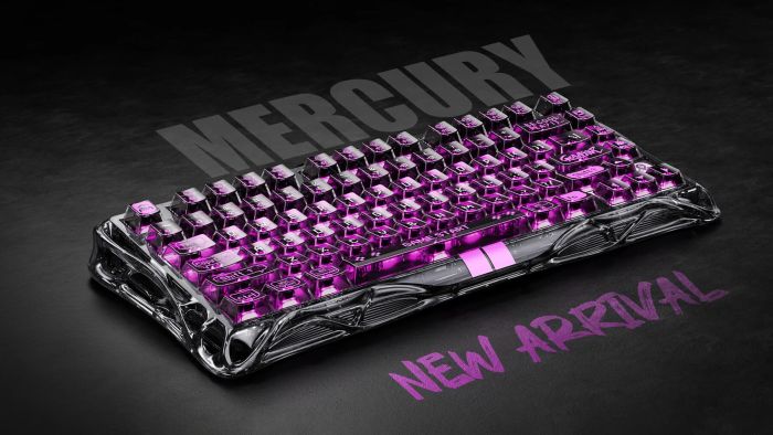 GravaStar Mercury V75 Lite 75% Hall Effect Magnetic Switch Gaming Keyboard