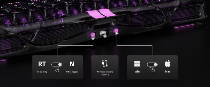GravaStar Mercury V75 Lite 75% Hall Effect Magnetic Switch Gaming Keyboard