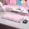 Клавиатура механическая GravaStar Mercury K1 80keys, GravaStar x Kailh Cheery Pink, EN, BT/WL/USB, Sakura Pink