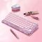 Клавиатура механическая GravaStar Mercury K1 80keys, GravaStar x Kailh Cheery Pink, EN, BT/WL/USB, Sakura Pink
