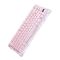 Клавиатура механическая GravaStar Mercury K1 80keys, GravaStar x Kailh Cheery Pink, EN, BT/WL/USB, Sakura Pink