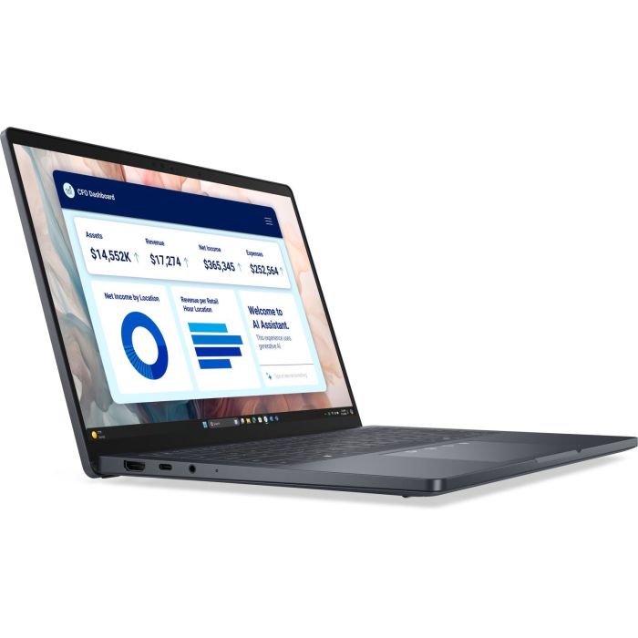 Dell Notebook Pro 14 Premium 14" QHD+ OLED Touch, Intel U7-268V, 32GB, F512GB, UMA, Win11P, black