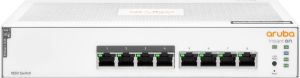 Комутатор HPE Aruba Instant On 1830, 8xGE ports, PoE Class 4 65W (ports 1-4), LT Warranty
