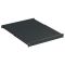 ZPAS shelf 19" 1U 350-600mm depth black