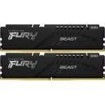 Пам'ять ПК Kingston DDR5 64GB KIT (32GBx2) 5600 FURY Beast