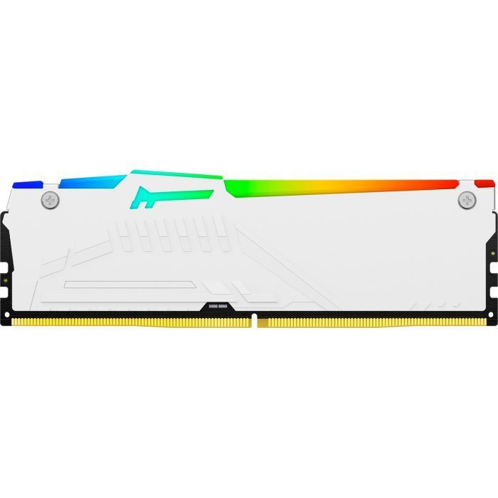 Память ПК Kingston DDR5 16GB 6400 Beast White RGB EXPO