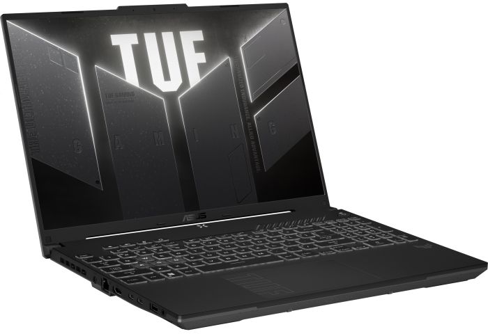 Ноутбук ASUS TUF Gaming F16 FX607VU-RL071 16" FHD+ IPS, Intel 5 210H, 16GB, F1TB, NVD4050-6, NoOS, Сірий