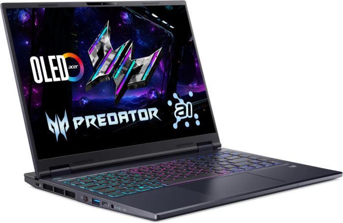 Acer Notebook Predator Helios Neo 14 PHN14-71 14.5" 2.8K OLED, Intel U9-285H, 32GB, F2TB, NVD5070-8, Lin, black