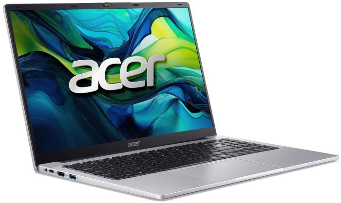 Ноутбук Acer Aspire Lite AL15-32P 15.6" FHD IPS, Intel N4500, 8GB, F256GB, UMA, Lin, серебристый