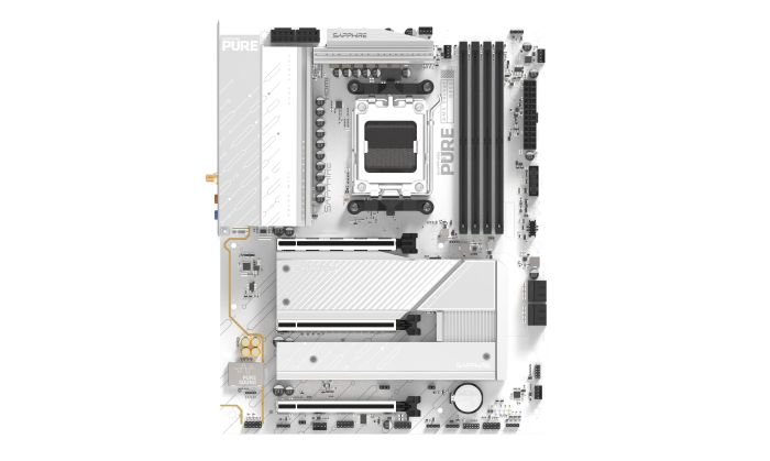 SAPPHIRE Motherboard PURE B850A WIFI7 sAM5 B850 4xDDR5 M.2 HDMI DP WiFi BT ATX