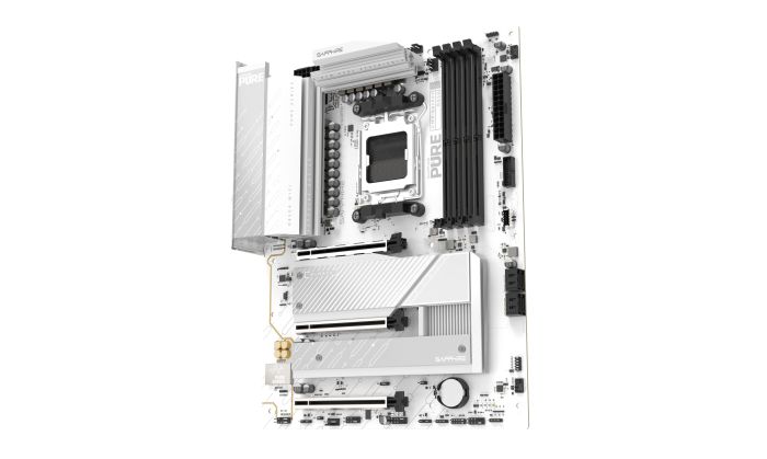 SAPPHIRE Motherboard PURE B850A WIFI7 sAM5 B850 4xDDR5 M.2 HDMI DP WiFi BT ATX