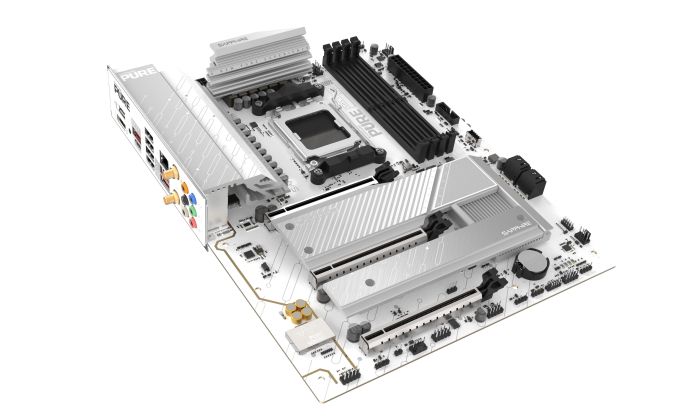 SAPPHIRE Motherboard PURE B850A WIFI7 sAM5 B850 4xDDR5 M.2 HDMI DP WiFi BT ATX