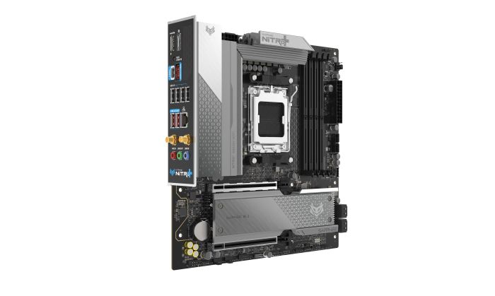 SAPPHIRE Motherboard NITRO+ B850M WIFI sAM5 B850 4xDDR5 M.2 HDMI DP WiFi BT mATX