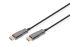 Кабель DIGITUS HDMI UHD 4K, AOC hybrid-fiber, type A M/M, 30м, черный