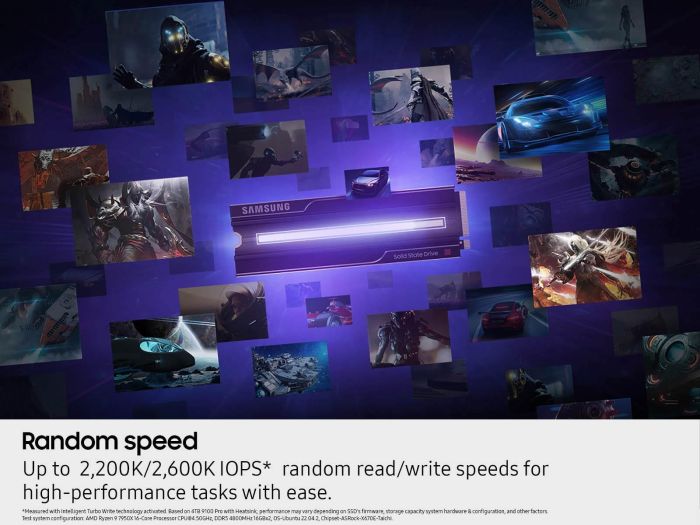 Накопичувач SSD Samsung M.2 8TB PCIe 5.0 9100PRO + радіатор