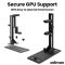 Zalman VGA support VS2, horizontal-vertical arrangement, black
