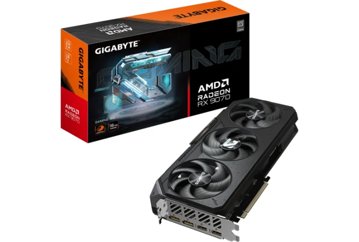 Видеокарта GIGABYTE Radeon RX 9070 16GB GDDR6 GAMING