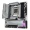 GIGABYTE Motherboard B650M A ELITE AX ICE sAM5 B650 4xDDR5 M.2 HDMI DP Wi-Fi mATX