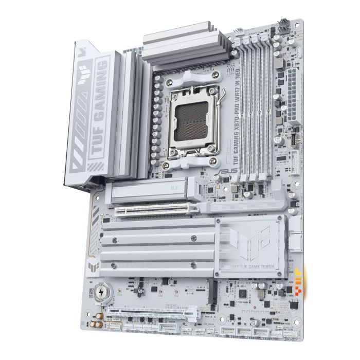ASUS Motherboard TUF GAMING X870-PRO WIFI7 W NEO sAM5 X870 4xDDR5 M.2 HDMI  USB Type-C Wi-Fi BT ATX white