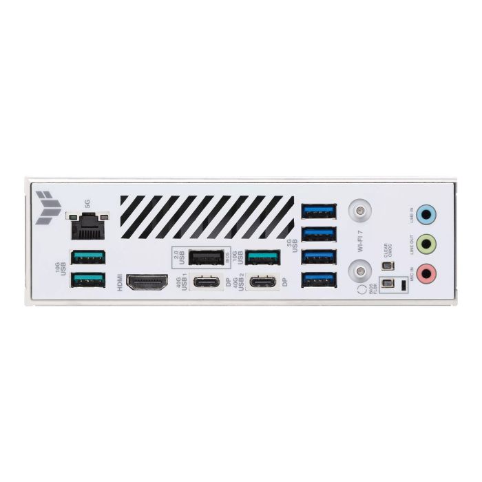 ASUS Motherboard TUF GAMING X870-PRO WIFI7 W NEO sAM5 X870 4xDDR5 M.2 HDMI  USB Type-C Wi-Fi BT ATX white