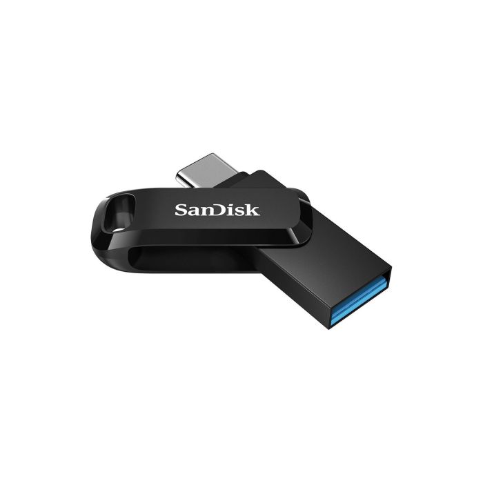 Накопичувач SanDisk  512GB USB 3.1 Type-A + Type-C Ultra Dual Drive Go Чорний