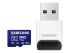 Samsung microSDXC 512GB C10 UHS-I R180MB/s PRO Plus + SD